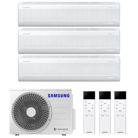 CONDIZIONATORE SAMSUNG WINDFREE ELITE S2 TRIAL SPLIT 7000+7000+9000 BTU INVERTER R32 AJ052 A++ WIFI