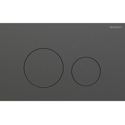 PLACCA DI COMANDO GEBERIT SIGMA 40 ROUND ACCIAIO INOX