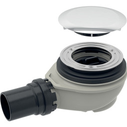 SIFONE DOCCIA GEBERIT 150.552.21.1 D 90 H 5 CM CON TAPPO PER PILETTA