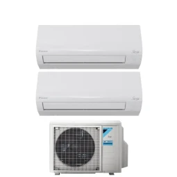 CONDIZIONATORE DAIKIN SIESTA DUAL SPLIT 9000+9000 BTU INVERTER R32 2AM