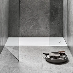 PIATTO DOCCIA GEBERIT SESTRA RETTANGOLARE 80X160 BIANCO IN RESIN STONE