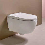 VASO BIDET GEBERIT AQUACLEAN ALBA 146.350.01.1 RIMFREE SOSPESO BIANCO