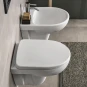 COPPIA SANITARI VASO BIDET E COPRIVASO TRADZIONALE GEBERIT SELNOVA PRO