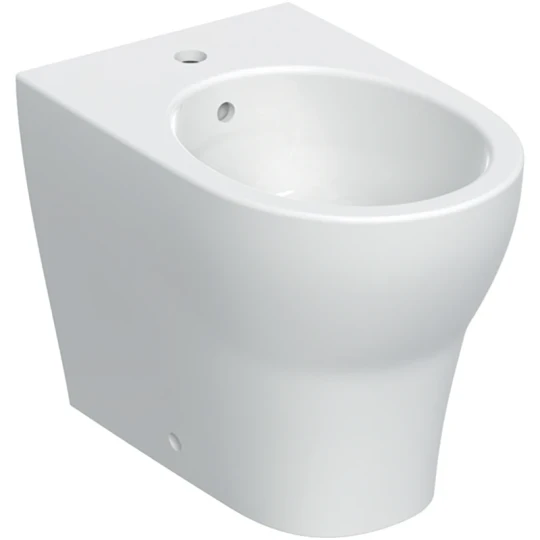 BIDET GEBERIT SELNOVA PREMIUM 501.995.00.1 BIANCO LUCIDO A TERRA