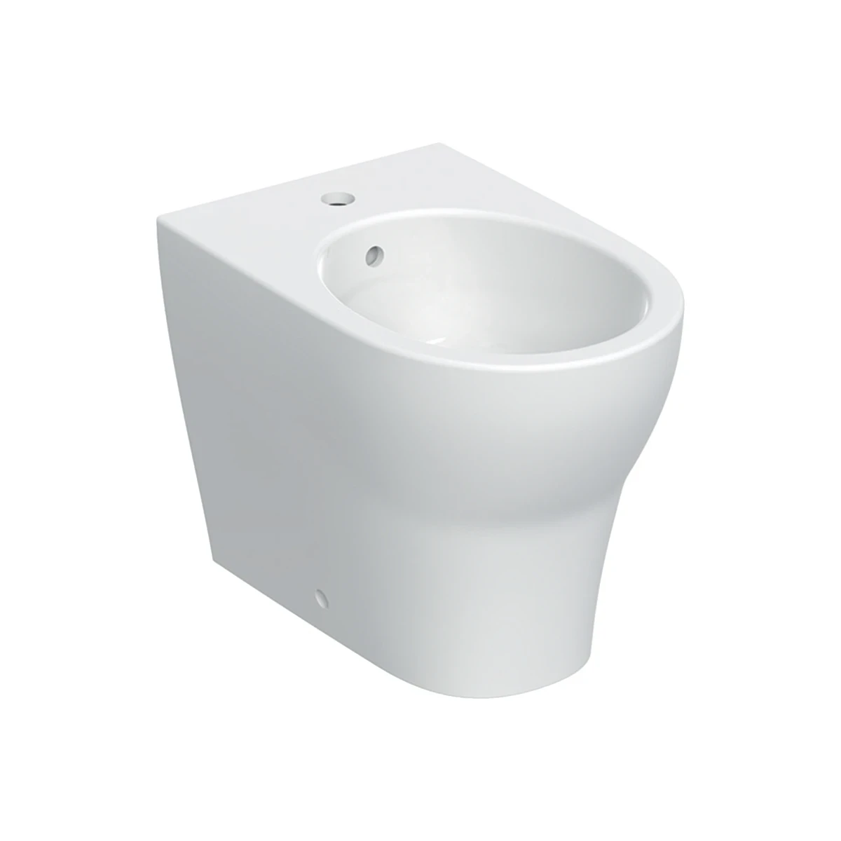 BIDET GEBERIT SELNOVA PREMIUM 501.995.00.1 BIANCO LUCIDO A TERRA