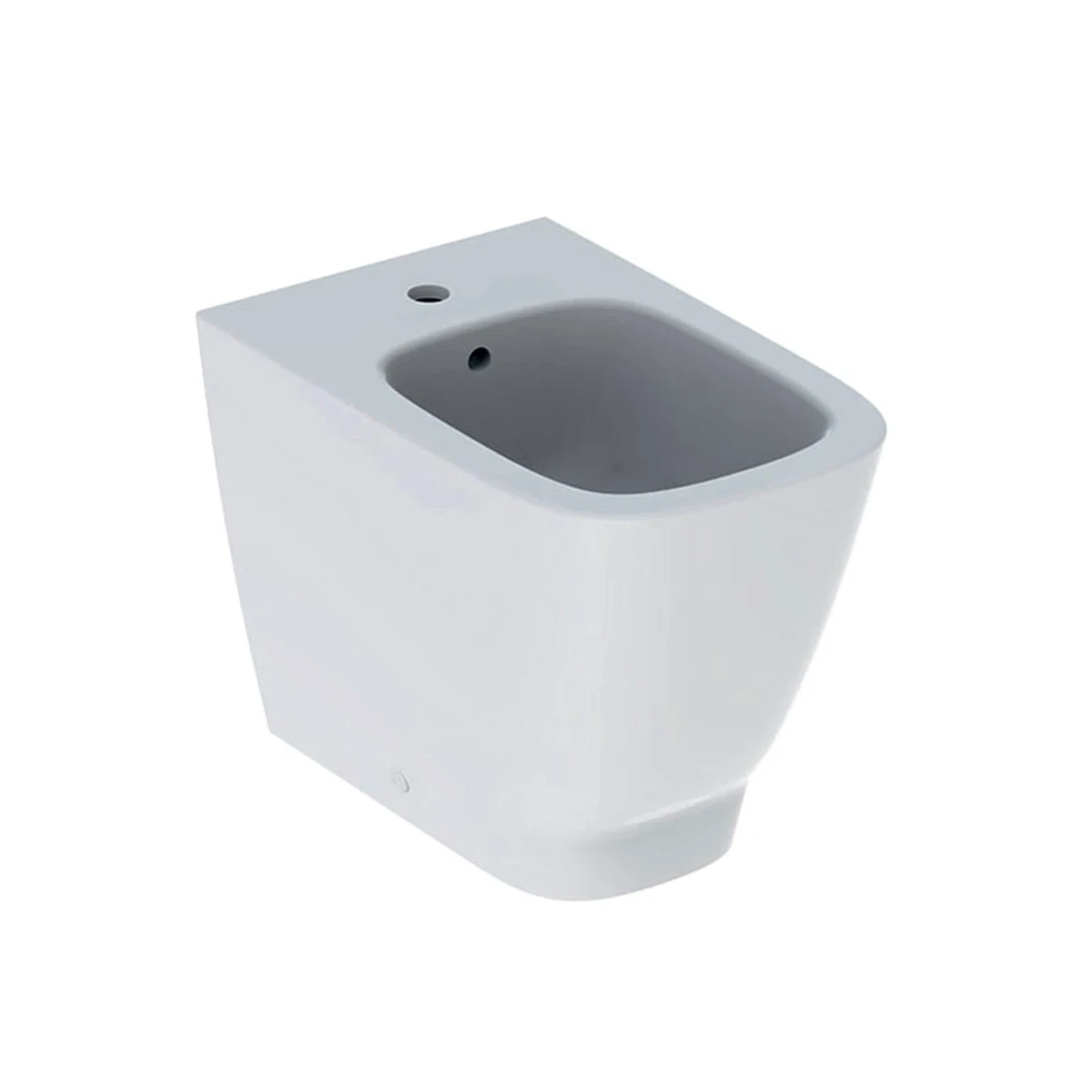 BIDET GEBERIT SMYLE SQUARE 500.841.00.1 BIANCO LUCIDO A TERRA