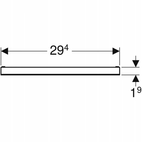 COPERTURA GEBERIT 154.338.00.1 PER SIFONE A PARETE COMBIFIX E DUOFIX