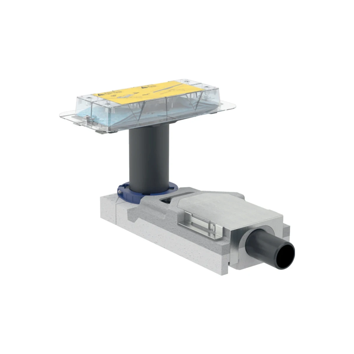 KIT PER MONTAGGIO GREZZO GEBERIT 154.152.00.1 PER CANALETTE CLEANLINE