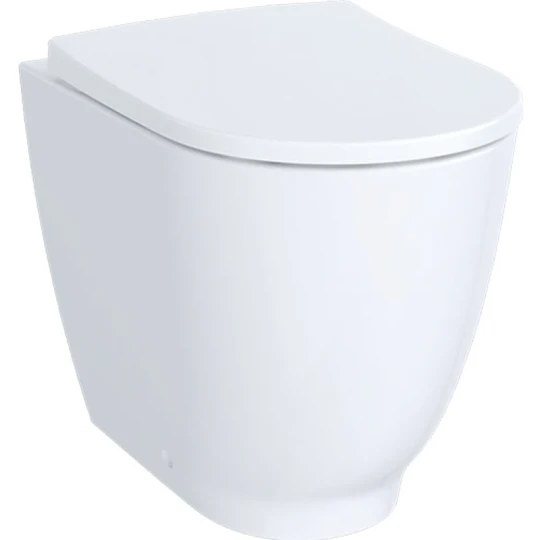VASO GEBERIT ACANTO 500.824.00.1 RIMFREE FILOMURO A TERRA COPRIWC RALL