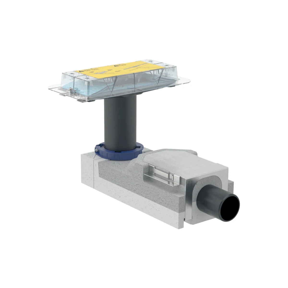 KIT PER MONTAGGIO GREZZO GEBERIT 154.150.00.1 PER CANALETTE CLEANLINE