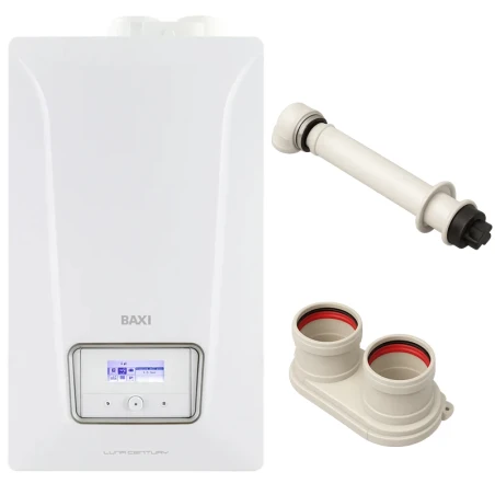 CALDAIA BAXI LUNA CENTURY A CONDENSAZIONE 35 KW METANO E GPL