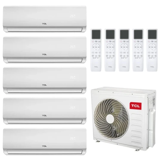 CONDIZIONATORE TCL ELITE F2 PENTA SPLIT 9000+9000+9000+9000+18000 BTU