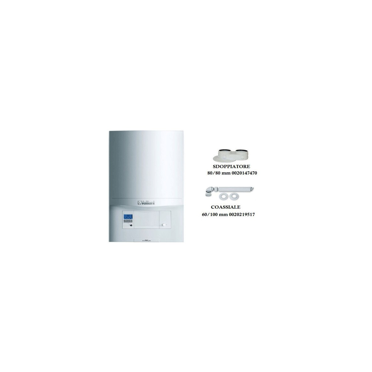 CALDAIA VAILLANT ECOTEC PRO VMW 286/5-3 A CONDENSAZIONE 28 KW METAN...