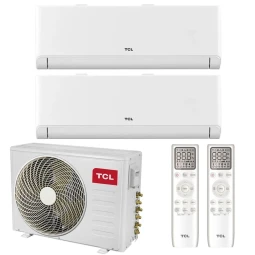 CONDIZIONATORE TCL BREEZEIN P5 DUAL SPLIT 12000+12000 BTU INVERTER R32