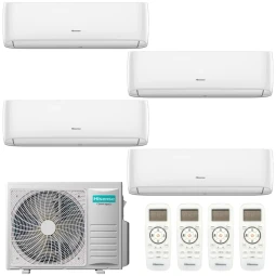 CONDIZIONATORE HISENSE HI-COMFORT QUADRI SPLIT 9000+9000+18000+18000