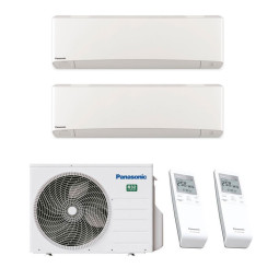 Condizionatore Panasonic Etherea Dual Split 7000+7000 btu Inverter R32 CU-2Z50TBE A+++/A++ WIFI