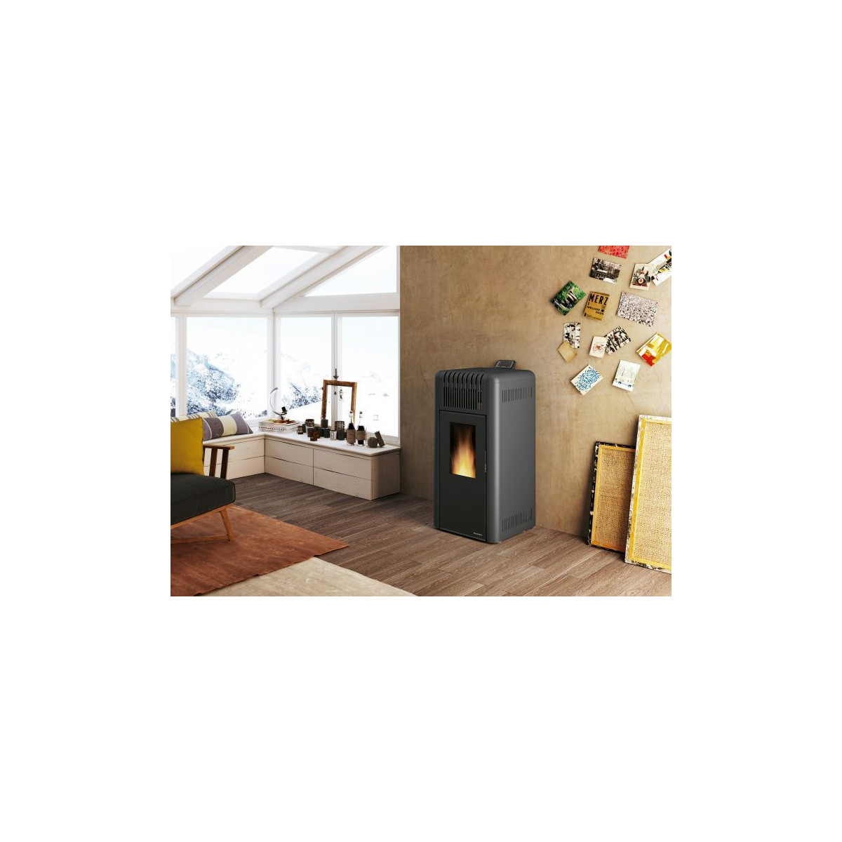 STUFA A PELLET ARIA PALAZZETTI ECOFIRE DANI NEW 8 KW