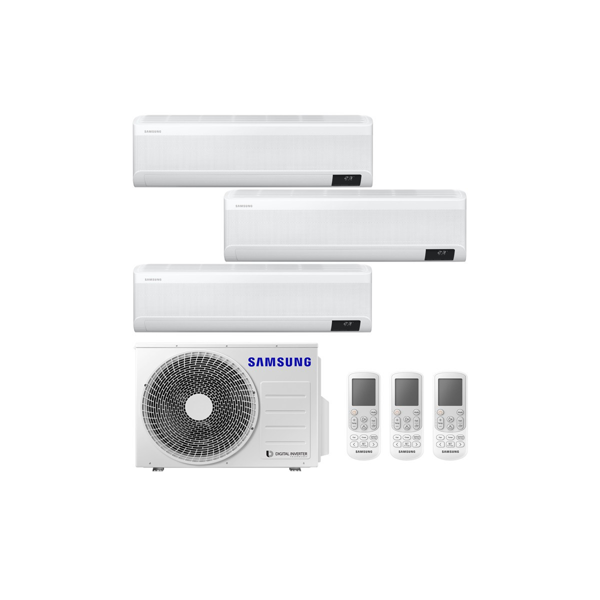 CONDIZIONATORE SAMSUNG WINDFREE AVANT TRIAL SPLIT 7000+7000+12000 B...