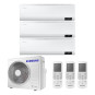 CONDIZIONATORE SAMSUNG CEBU TRIAL SPLIT 7000+7000+7000 BTU INVERTER...