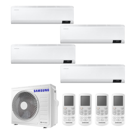 CONDIZIONATORE SAMSUNG CEBU QUADRI SPLIT 7000+7000+7000+9000 BTU IN...