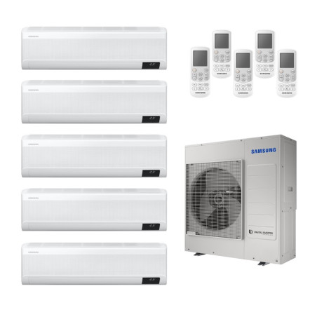 CONDIZIONATORE SAMSUNG WINDFREE AVANT PENTA SPLIT 9000+12000+12000+...