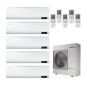 CONDIZIONATORE SAMSUNG CEBU PENTA SPLIT 7000+7000+7000+7000+24000 B...