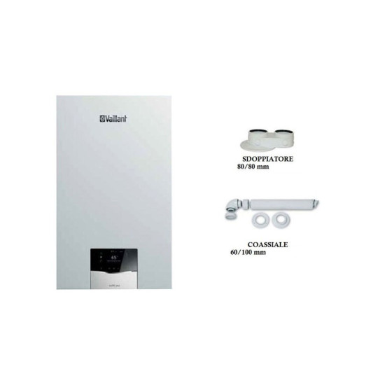 CALDAIA VAILLANT ECOTEC PLUS VMW 26 CS/1-5 A CONDENSAZIONE 26 KW ME...