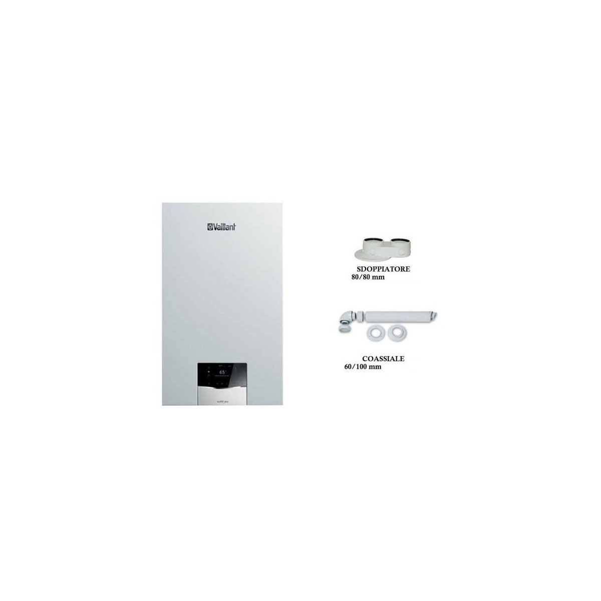 CALDAIA VAILLANT ECOTEC PLUS VMW 26 CS/1-5 A CONDENSAZIONE 26 KW ME...