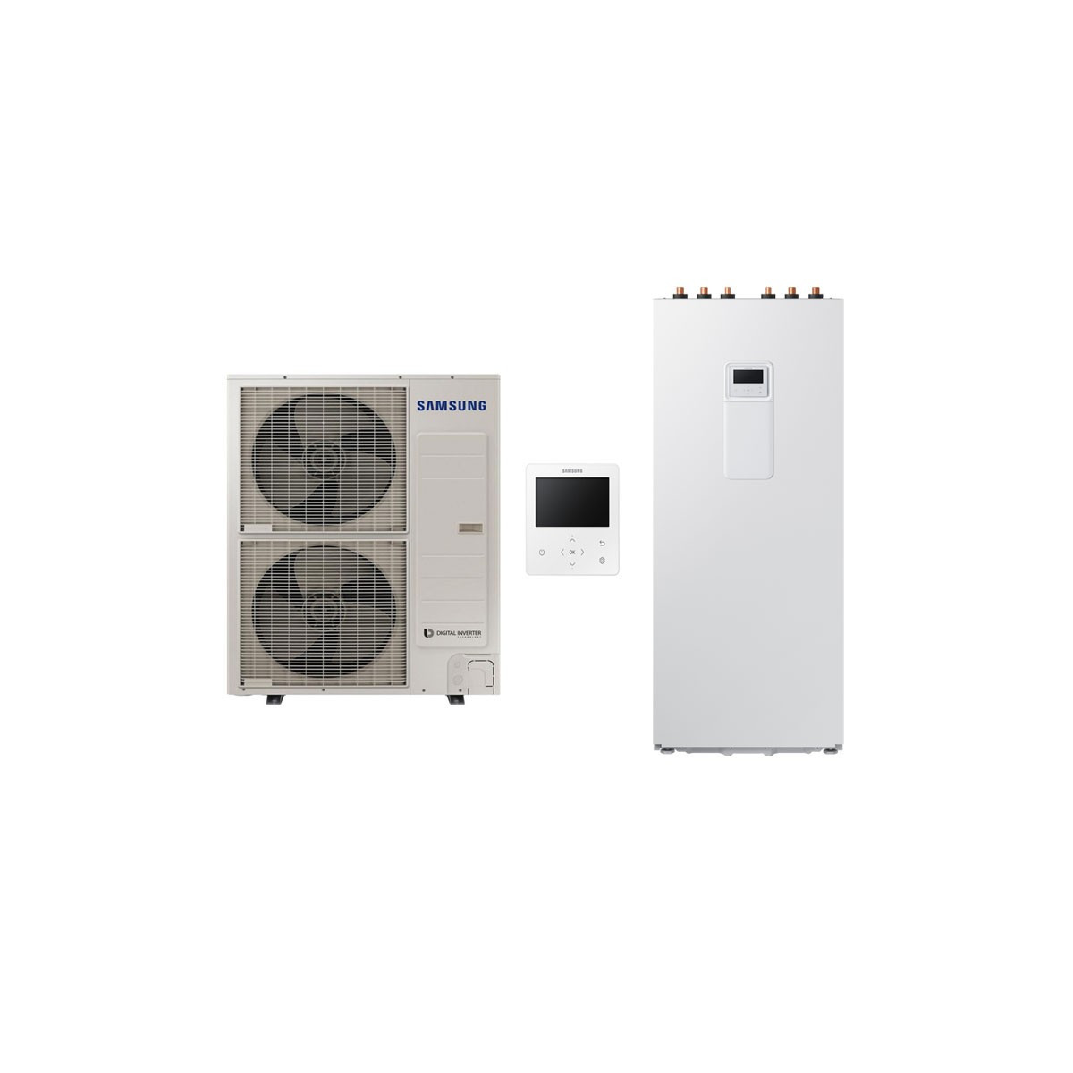 POMPA DI CALORE SAMSUNG EHS CLIMATE HUB AE120RXYDEG + AE260RNWMEG INVERTER R32 A+++