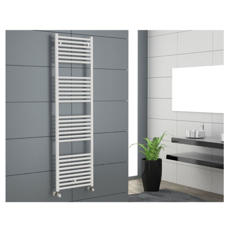 TERMOARREDO BAGNO CORDIVARI LISA 22 H1160 L550 INTERASSE 500 MM BIANCO