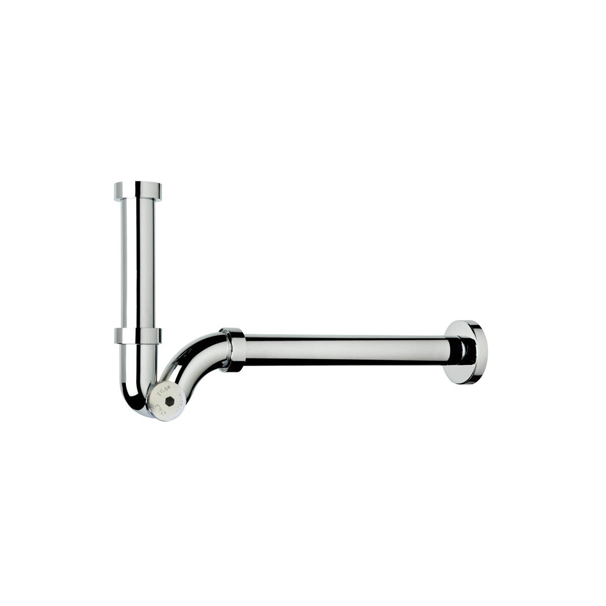 SIFONE OMP A S DA 1"1/4 IN ABS CROMATO PER LAVABO E BIDET | Climaprice