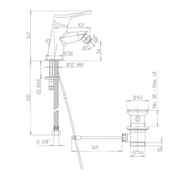 SET MISCELATORI PAINI NOVE LAVABO BIDET VASCA ESTERNO CROMATO