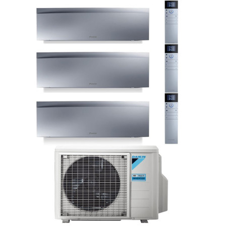 CONDIZIONATORE DAIKIN EMURA SILVER TRIAL SPLIT 7000+7000+7000 BTU I...