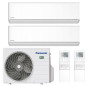 CONDIZIONATORE PANASONIC ETHEREA Z DUAL SPLIT 7000+9000 BTU INVERTE...