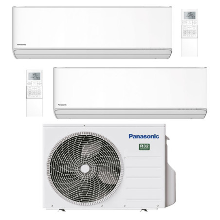 CONDIZIONATORE PANASONIC ETHEREA Z DUAL SPLIT 9000+15000 BTU INVERT...