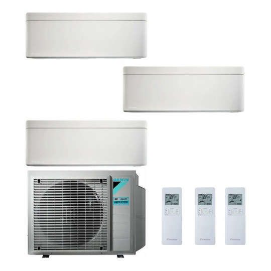 CONDIZIONATORE DAIKIN STYLISH BIANCO TRIAL SPLIT 7000+9000+15000 BT...