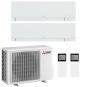 CONDIZIONATORE MITSUBISHI KIRIGAMINE ZEN DUAL SPLIT 7000+7000 BTU INVERTER R32 MXZ-2F42VF A+++ WIFI