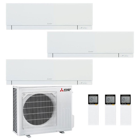 CONDIZIONATORE MITSUBISHI KIRIGAMINE ZEN TRIAL SPLIT 12000+12000+12000 BTU INVERTER R32 MXZ-3F68VF A++ WIFI