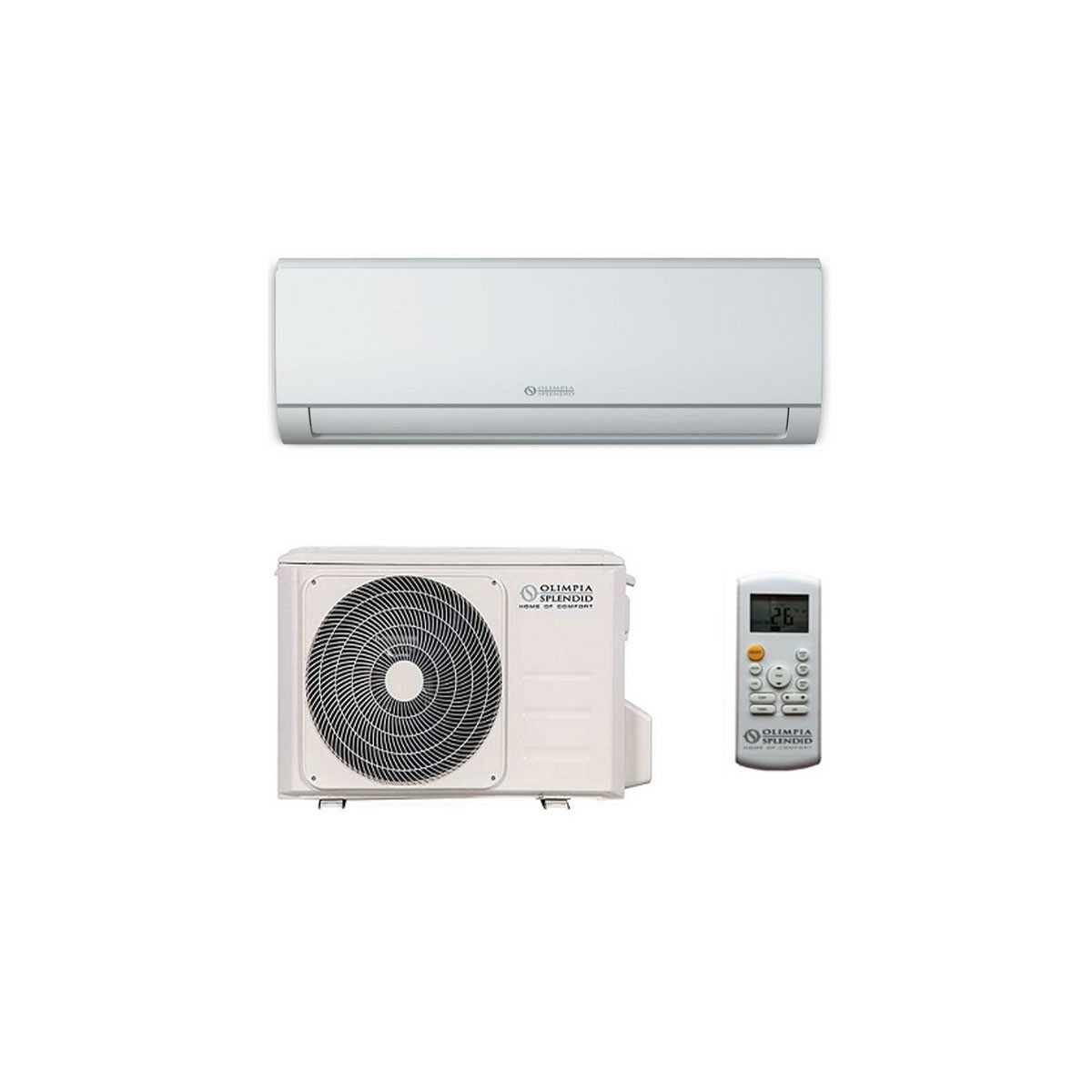 CONDIZIONATORE OLIMPIA SPLENDID NEXYA S4 E MONOSPLIT 24000 BTU INVE...