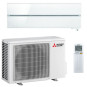 CONDIZIONATORE MITSUBISHI KIRIGAMINE STYLE BIANCO PERLA MONOSPLIT 12000 BTU INVERTER R32 A+++ WIFI