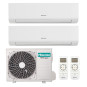 CONDIZIONATORE HISENSE ENERGY ULTRA DUAL SPLIT 9000+9000 BTU INVERT...