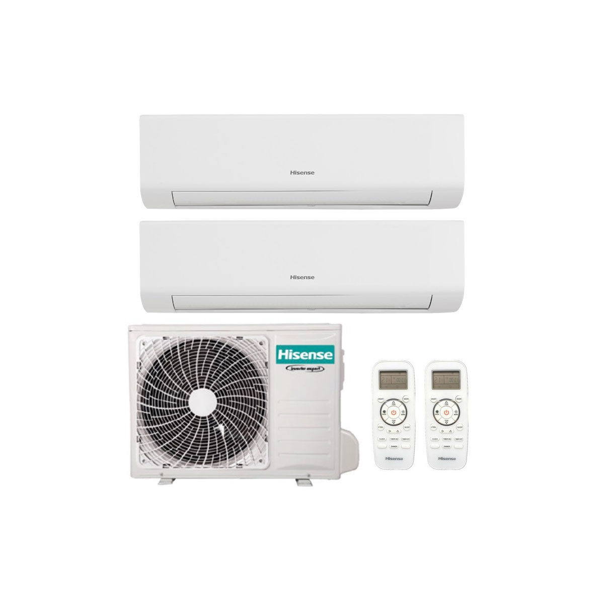 Condizionatore Hisense Energy Ultra Dual Split 900012000 Btu Inver 8830