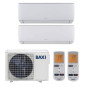 CONDIZIONATORE BAXI ASTRA DUAL SPLIT 9000+9000 BTU INVERTER R32 LSG...