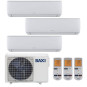 CONDIZIONATORE BAXI ASTRA TRIAL SPLIT 9000+12000+12000 BTU INVERTER...