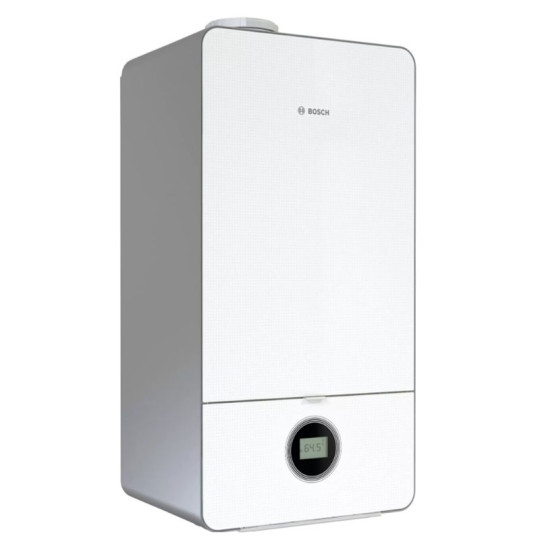 CALDAIA JUNKERS BOSCH CONDENS 7000i W BIANCA A CONDENSAZIONE 24 KW ...