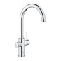 MISCELATORE LAVELLO GROHE BLUE HOME CON SISTEMA FILTRANTE DELL'ACQU...