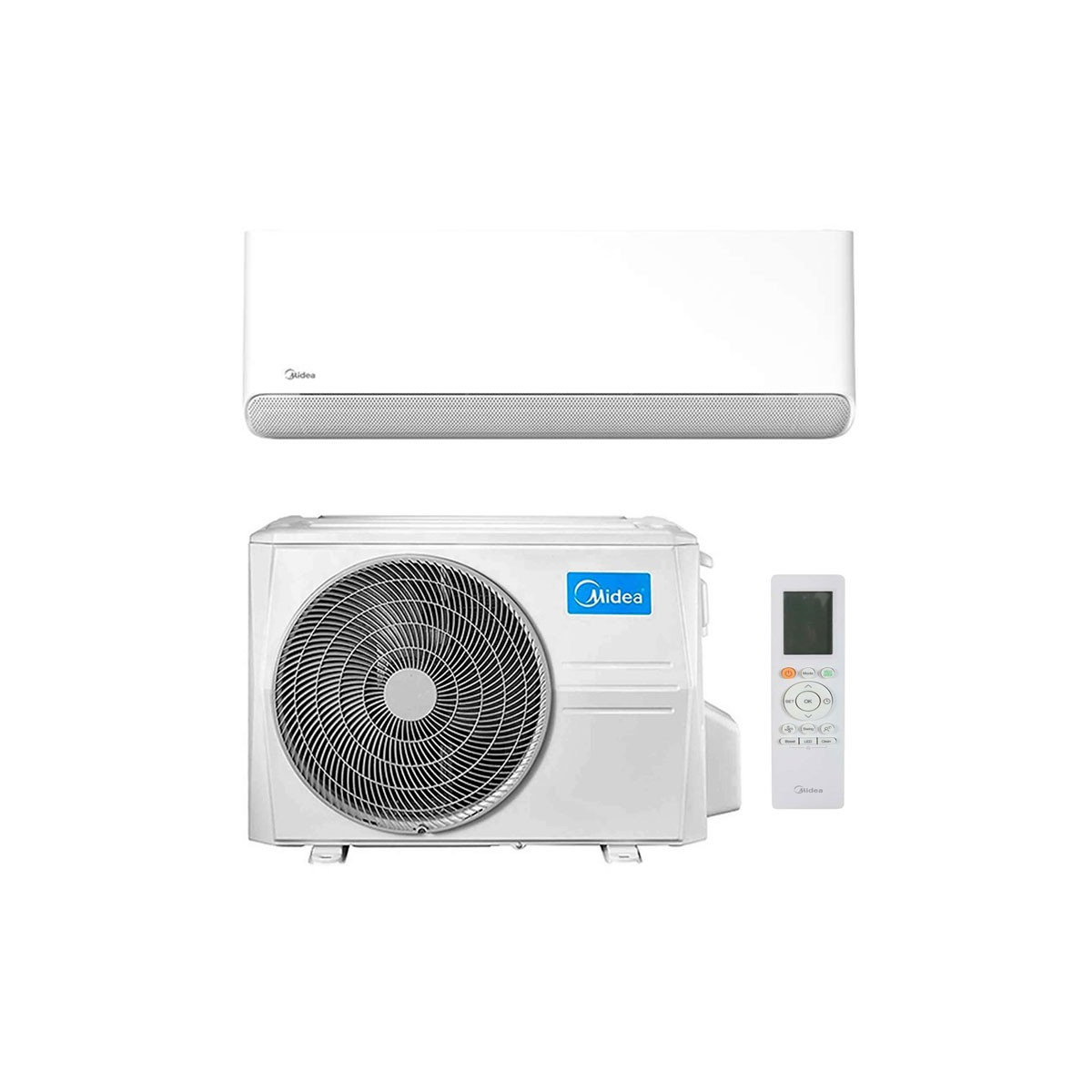 CONDIZIONATORE MIDEA BREEZELESS E MONOSPLIT 9000 BTU INVERTER R32 A...