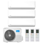 CONDIZIONATORE MIDEA BREEZELESS E TRIAL SPLIT 9000+9000+12000 BTU I...