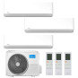 CONDIZIONATORE MIDEA BREEZELESS E TRIAL SPLIT 9000+9000+9000 BTU IN...