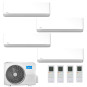 CONDIZIONATORE MIDEA BREEZELESS E QUADRI SPLIT 9000+9000+9000+9000 BTU INVERTER R32 M4OE-28HFN8-Q A++ WIFI